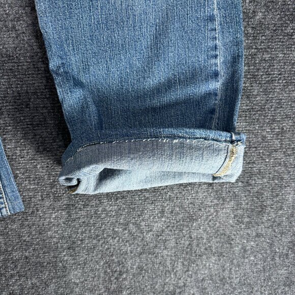 Signature Levi Strauss Jeans Womens 14 Cotton Stretch Low Rise Bootcut - Picture 3 of 9